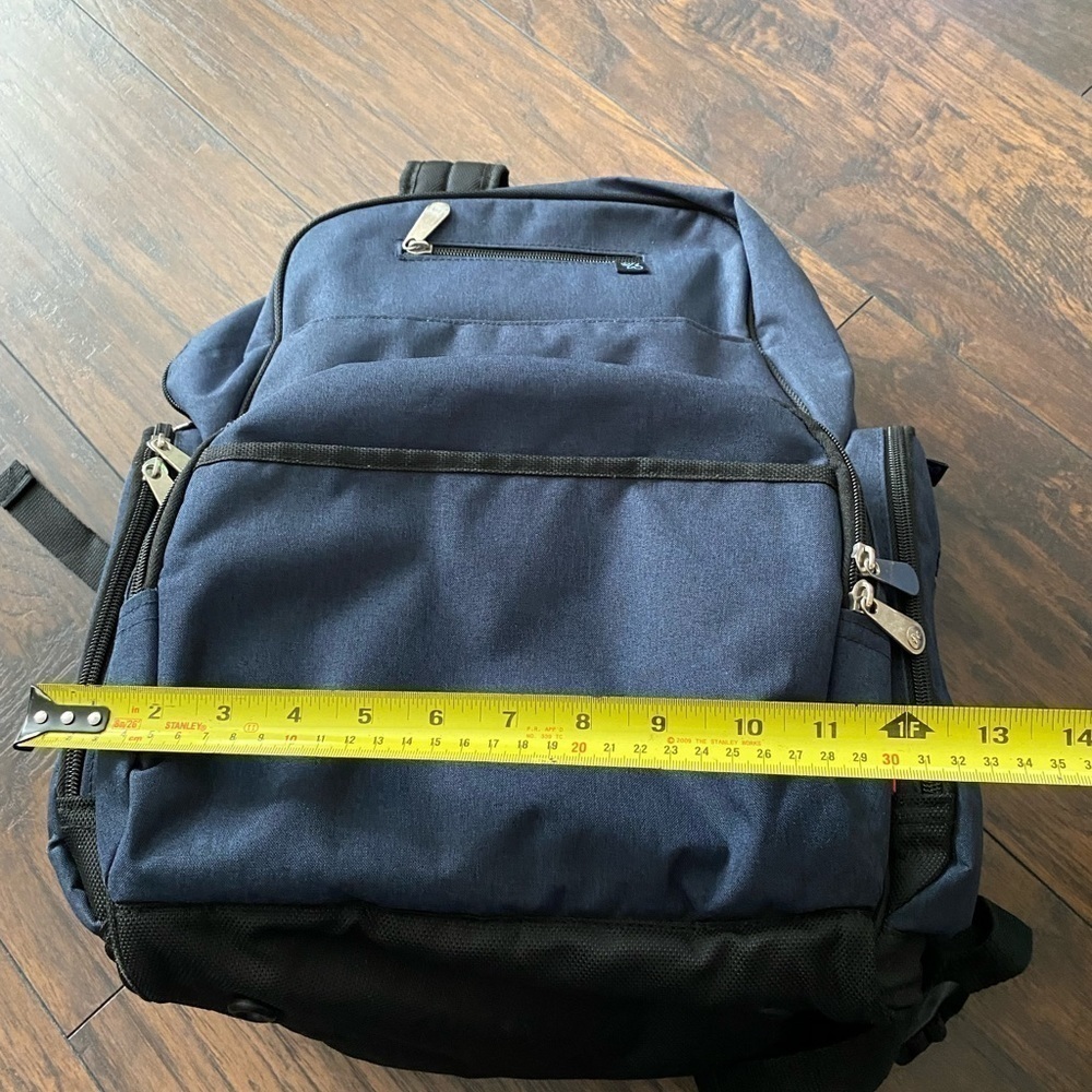 Fisher-Price Backpack Diaper Bag, Blue - Picture 12 of 16